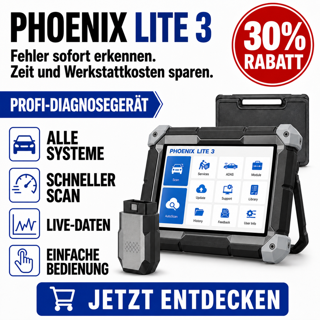 Professionelles Kfz-Diagnosegerät Phoenix Lite 3