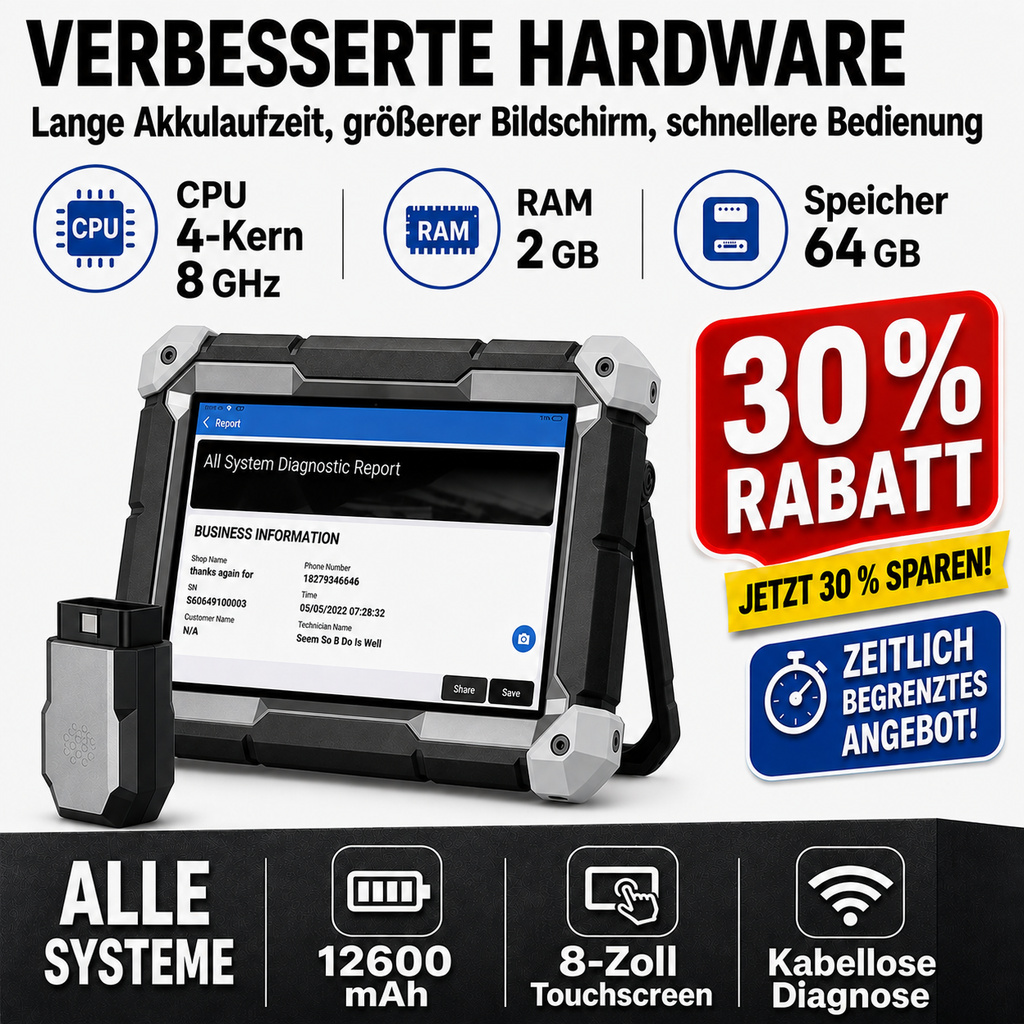 Professionelles Kfz-Diagnosegerät Phoenix Lite 3